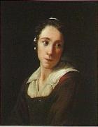 Michiel Sweerts Portrait of a young woman. oil